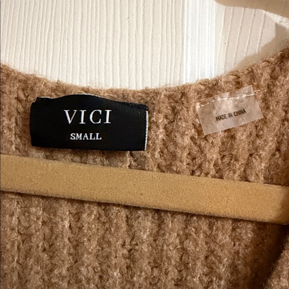 VICI Fall Flow Knit Mini Sweater Dress - Small - NWOT - Picture 5 of 6